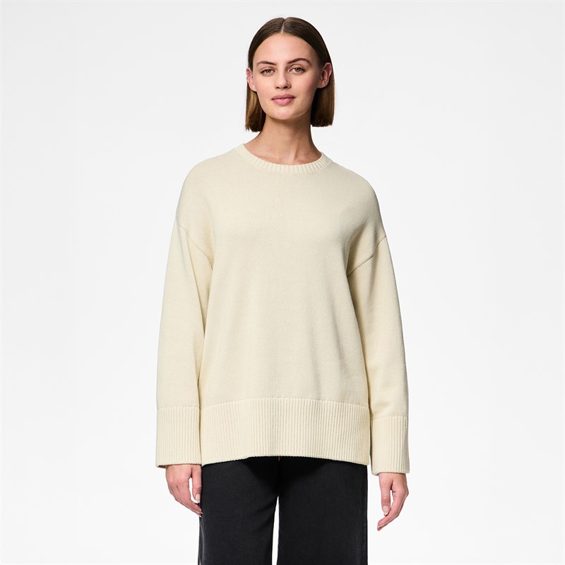 Pieces Damen Ava Pullover Birch