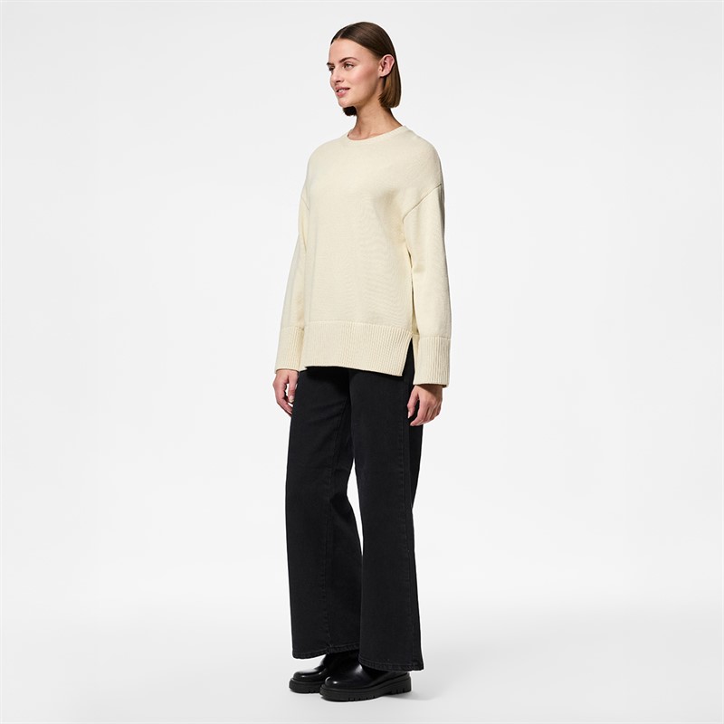Pieces Damen Ava Pullover Birch