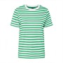 Pieces Damen Ria gestreiftes T Shirt Absinthe Green