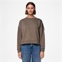 Pieces Damen Chilli Langarm Pullover Morel