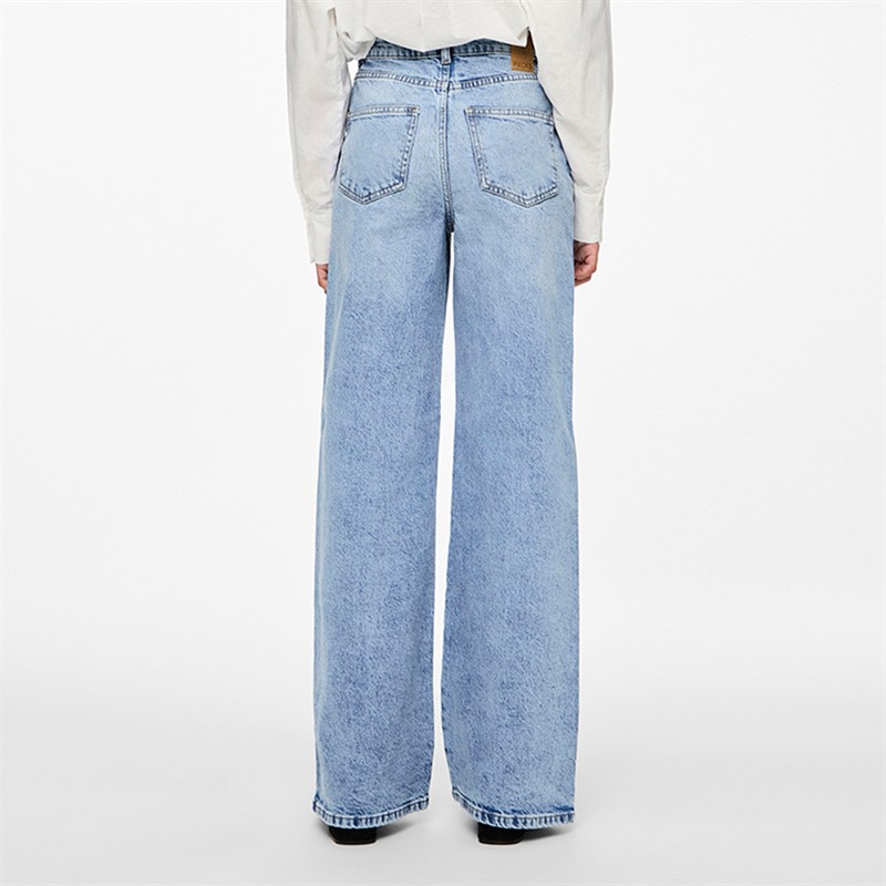 Pieces Dame Selma vide ben jeans Light Blue Denim
