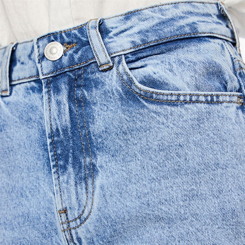 Pieces Dame Selma vide ben jeans Light Blue Denim