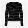 Pieces Dame Bria Cardigan Sort