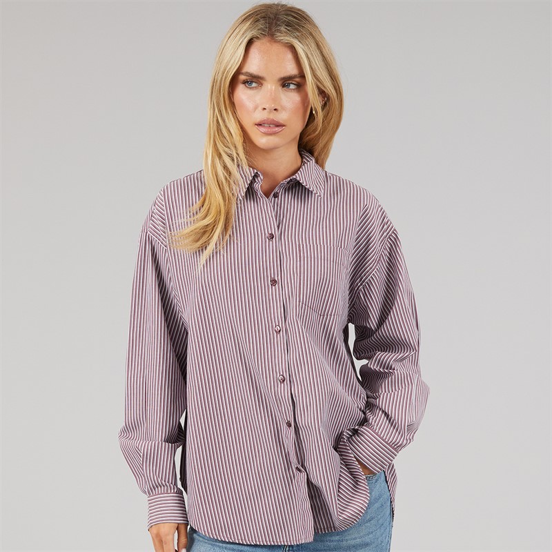 Pieces Womens Emmy Shirt Tawny Port