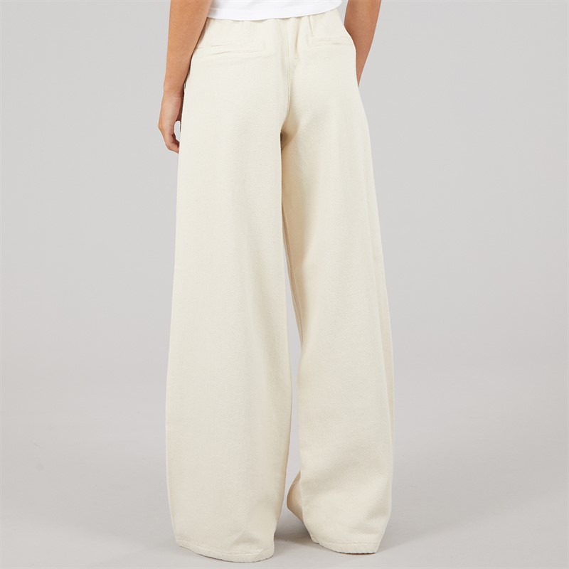 Pieces Womens Savanna Denim Trousers Raw Cotton