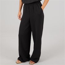 Pieces Womens Tiffany Trousers Black