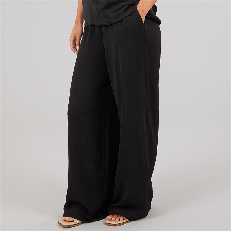 Pieces Womens Tiffany Trousers Black