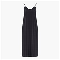 Pieces Damen Jessa Maxikleid Schwarz