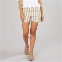Pieces Womens Chili Stripe Shorts Crockery