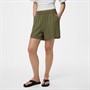 Pieces Damen Pia Shorts Deep Lichen Green
