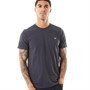 Crew Clothing Mens Round Neck T-Shirt Navy