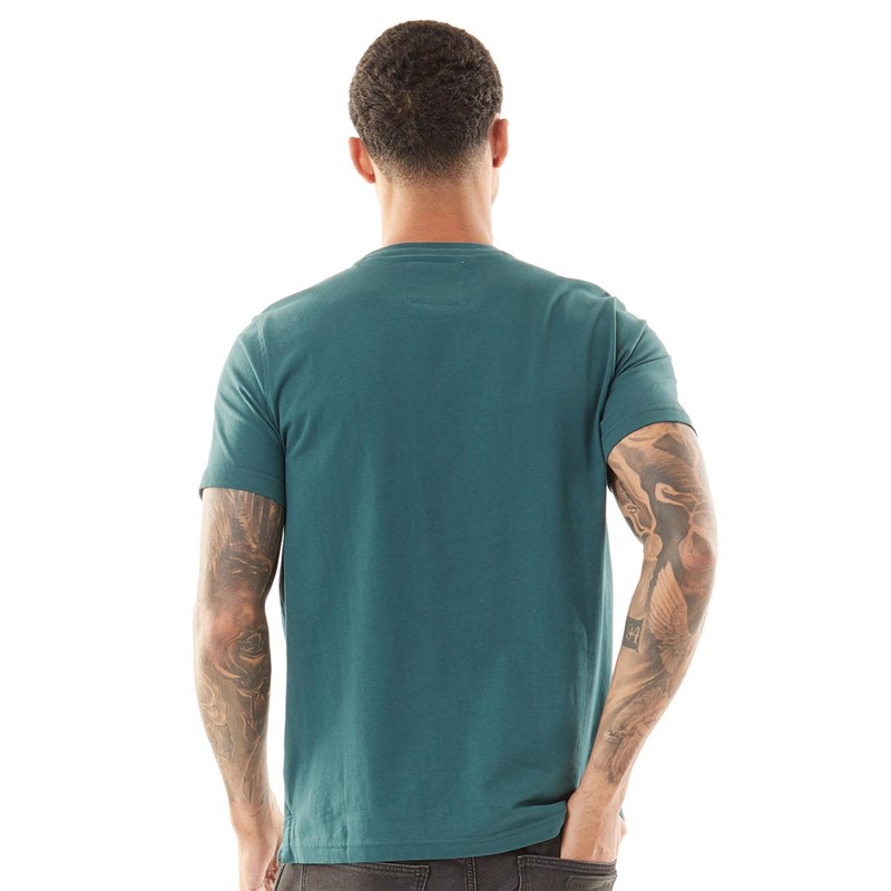 Buy Crew Clothing Mens Round Neck T Shirt Juniper 2458