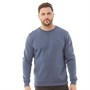 Crew Clothing Mens Crew Neck Sweatshirt Steel Blue
