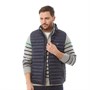 Crew Clothing Vestes sans Manches Homme Bleu Marine