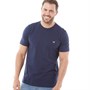 Crew Clothing Mens Round Neck T-Shirt Navy