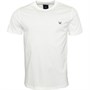 Crew Clothing Mens Round Neck T-Shirt White