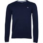Crew Clothing Męskie Swetry Granatowy
