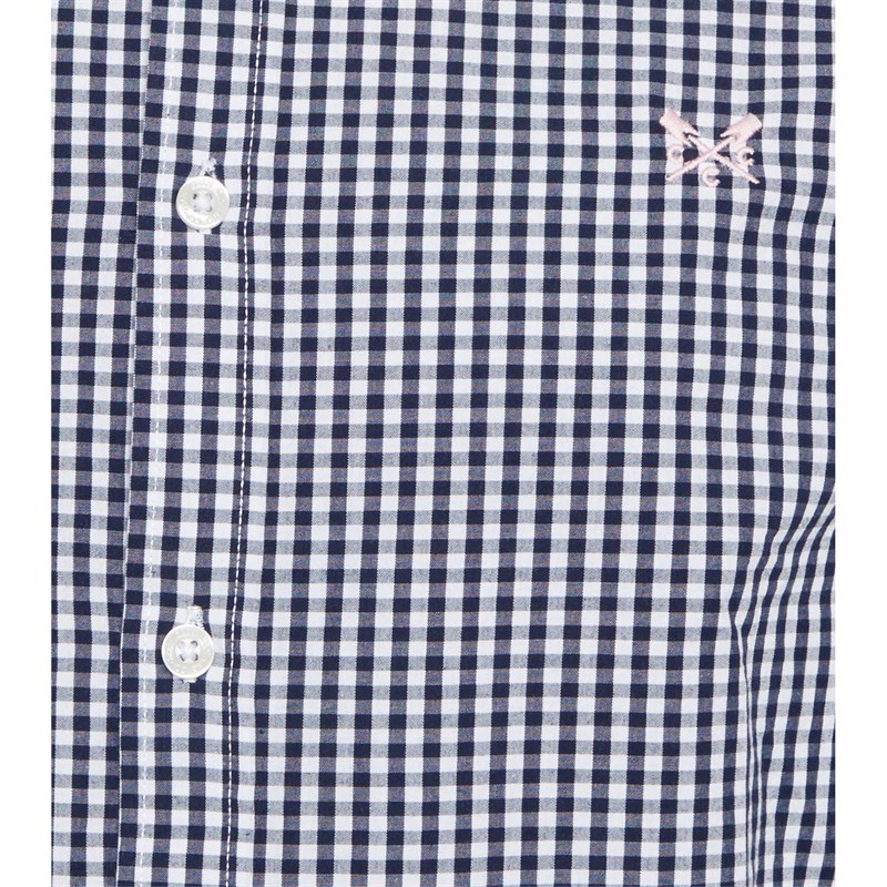 Chemise Homme Mountain Hardwear à Carreaux Bleus – Manches Longues, Réversible, Taille L