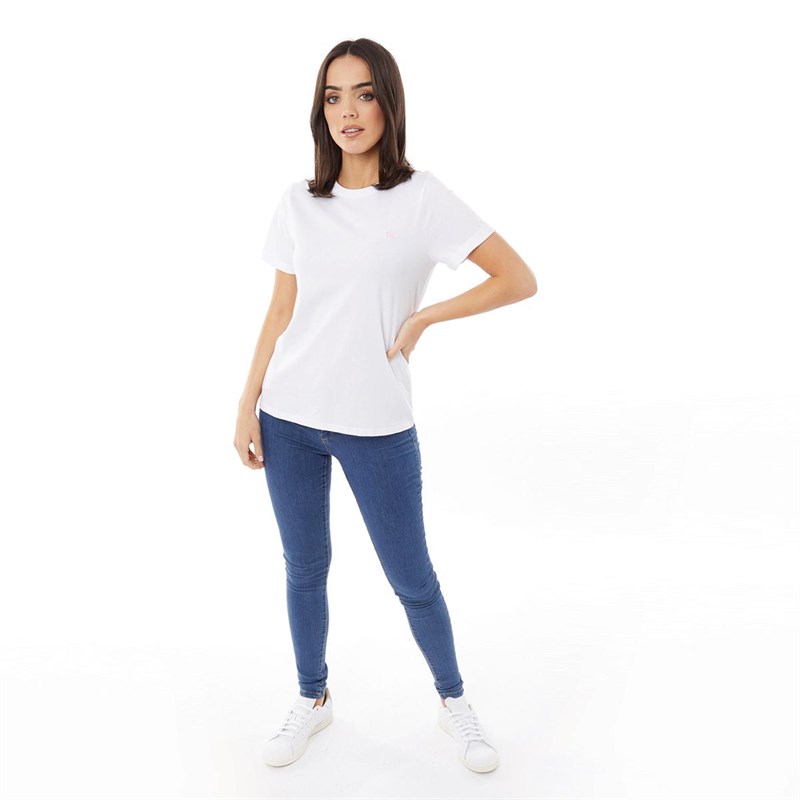 Crew Clothing Damskie Kamizelki/Bezrękawniki Biały