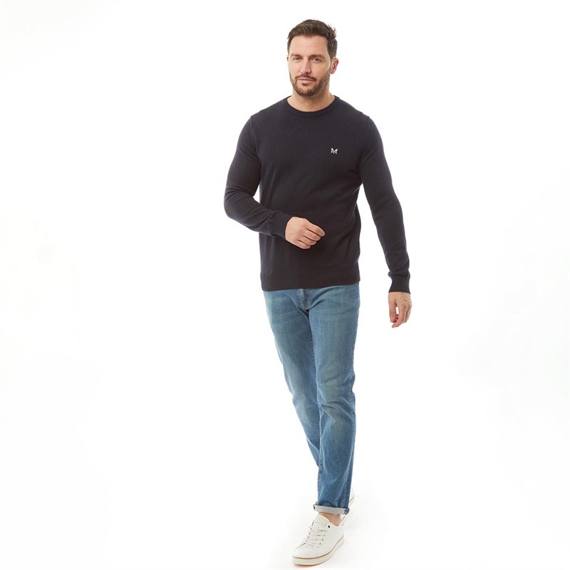 SUPERBE echarpe cache-nez TEDDY SMITH cross scare BLEU MARINE étole
