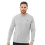 Crew Clothing Mens Crew Neck Jumper Grey Marl
