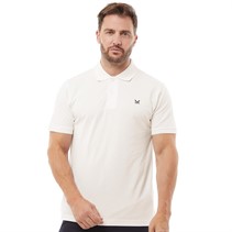 Crew Clothing Mens Melbury Polo White