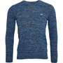 Crew Clothing Mens Textured Crew Neck Jumper Navy