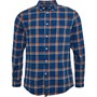 Crew Clothing Herre Langærmet shirts Blå Ternet