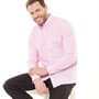 Crew Clothing Mens Classic Gingham Long Sleeve Shirt Pink