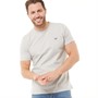 Crew Clothing Mens Round Neck T-Shirt Grey Marl