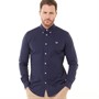 Crew Clothing Mens Oxford Slim Fit Long Sleeve Shirt Navy