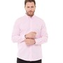 Crew Clothing Mens Classic Gingham Long Sleeve Shirt Pink
