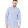 Crew Clothing Mens Classic Gingham Long Sleeve Shirt Bright Sky