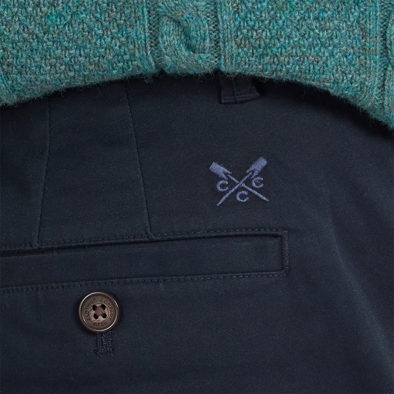 Crew Clothing Mens Classic Chinos Navy