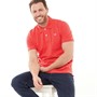 Crew Clothing Mens Melbury Solid Polo Cayenne