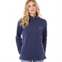 Crew Clothing Womens 1/2 Zip Top Navy