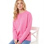 Crew Clothing Womens Crew Neck Sweatshirt Pink