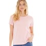 Crew Clothing Womens T-Shirt Coral Blush