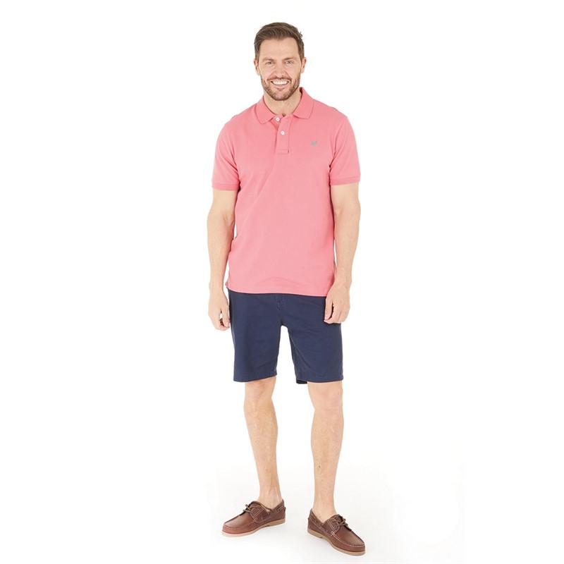 Buy Crew Clothing Mens Chino Shorts Navy