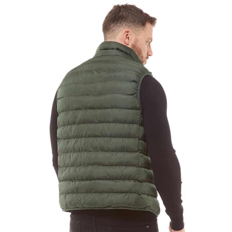 Buy Crew Clothing Mens Lightweight Gilet Jungle Green