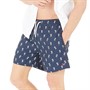 Crew Clothing Mens Print Swim Shorts Navy/Lemon