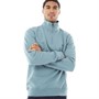Crew Clothing Mens 1/2 Zip Sweatshirt Mist