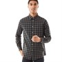 Crew Clothing Mens Multi Check Shirt Navy