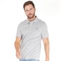 Crew Clothing Mens Melbury Solid Polo Grey Marl