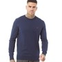 Crew Clothing Mens Cashmere Knit Jumper Navy