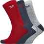 Crew Clothing Mens Three Pack Socks Multi