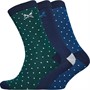 Crew Clothing Mens Three Pack Socks Multi