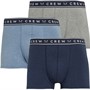 Crew Clothing Mens Three Pack Boxers Multi