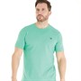 Crew Clothing Mens Round Neck T-Shirt Creme De Menthe