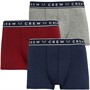 Crew Clothing Mens Three Pack Boxers Multi